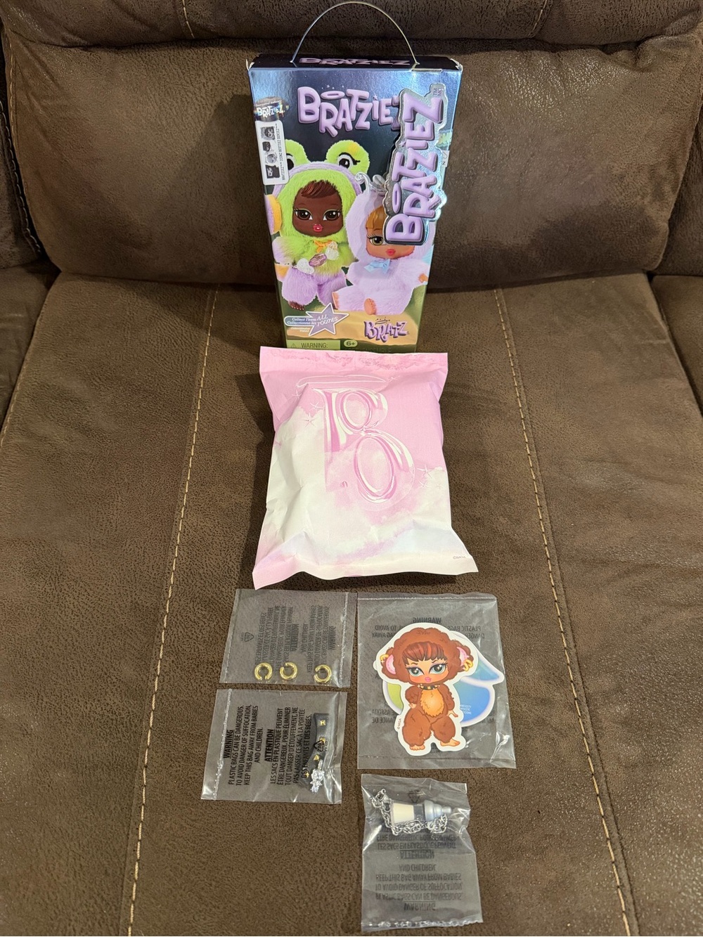 Bratziez Monkey Megan🐵💕Plush Doll Accessory Pack Blind box